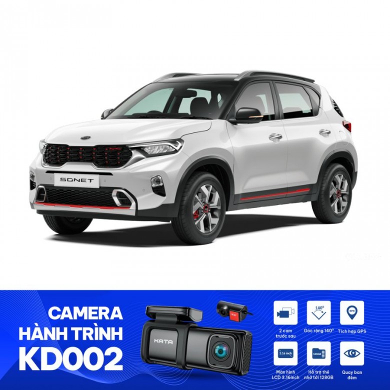Camera Hành Trình Trước Sau Xe KIA Sonet 2021 - KATA KD002